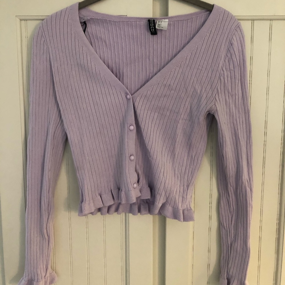 Purple sweater